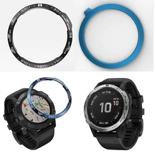 For Garmin Fenix6 Pro / Fenix6 Sapphire Watch Bezel Protective Ring Cover Case