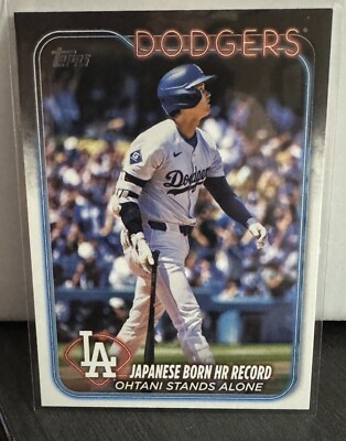 2024 Topps Update Japanese Born HR Record - Shohei Ohtani - #US123
