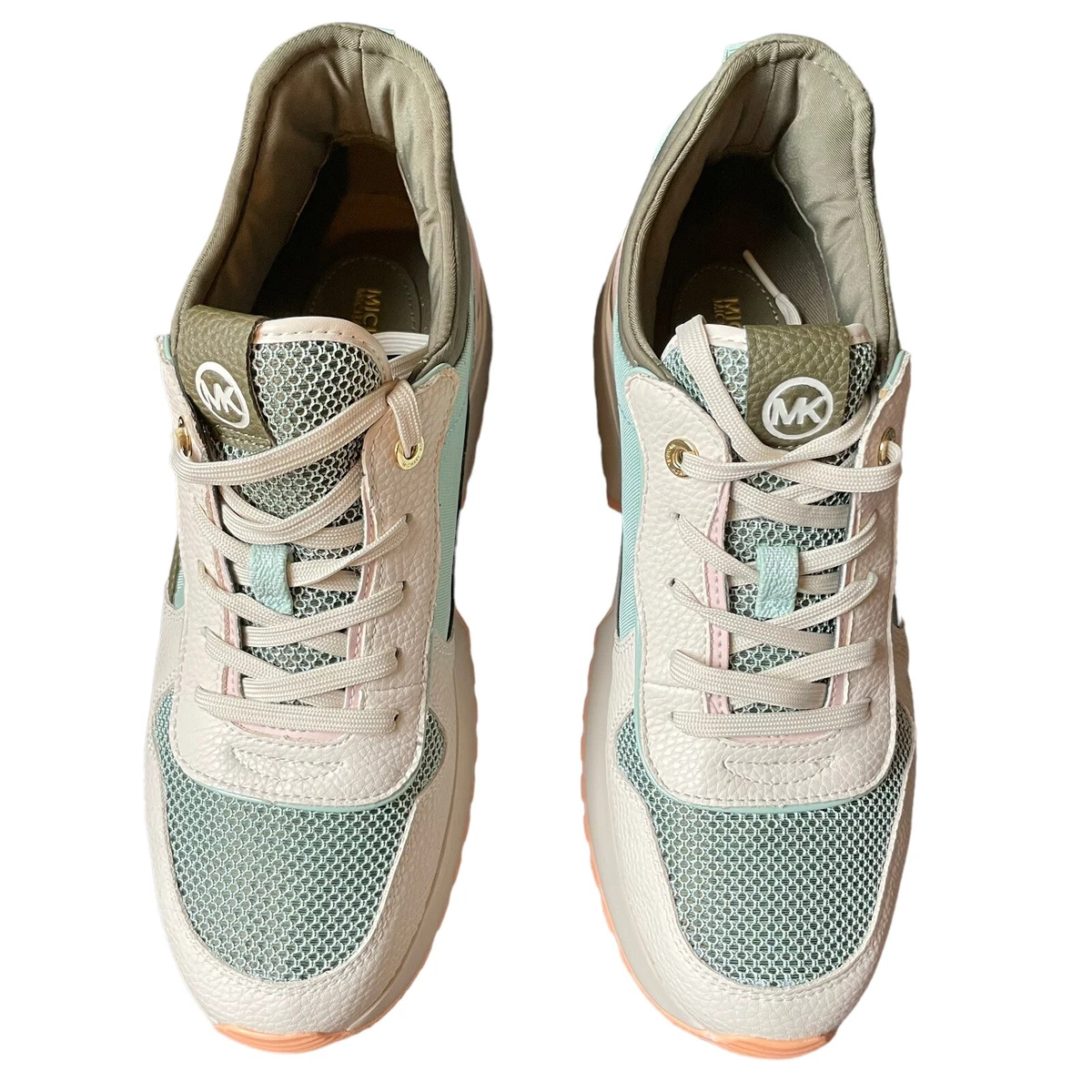 michael kors Muse trainer olive multi women s platform sneakers size 10 NIB