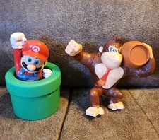 Nintendo Super Mario Bros Mcd's Happy Meal Toy 2022 Mario In Pipe DonKey Kong