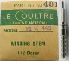 LeCoultre 449 New watch part winding stem #401 * diameter 1.1 mm *