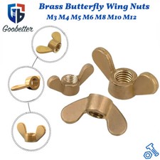 Metric Brass Extra Large Wing Butterfly Wing Nuts DIN 315 M3 M4 M5 M6 M8 M10 M12