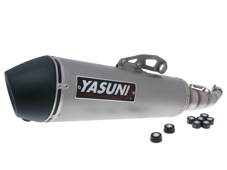 ÉchappementYasuni Scooter 4 titane optic pour Yamaha YP X-Max 125ccm 2008-2010 - Photo 4/4