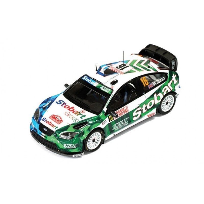 IXO 1/43 FORD FOCUS RS WRC 07 #16 RALLY MONTE CARLO 2008 WILSON
