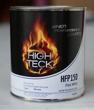 High Teck HFP150 Frost White Basecoat Urethane Auto Paint GALLON GM WA8624