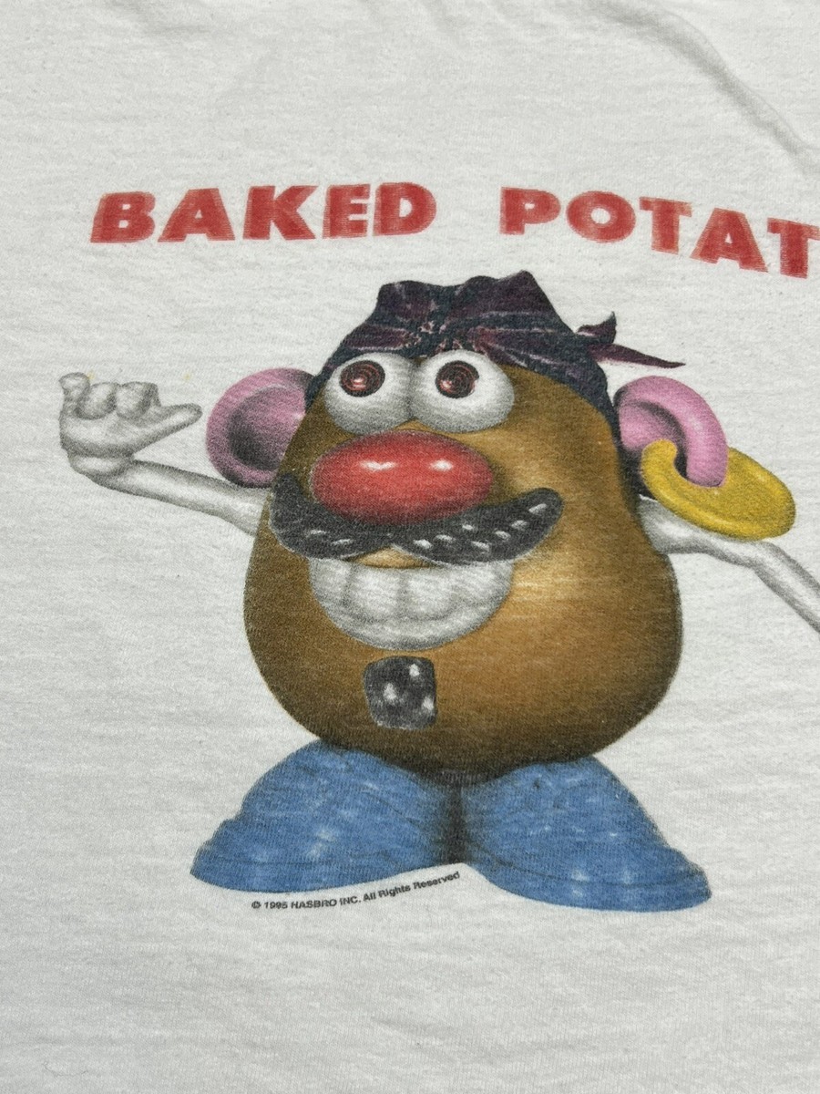 90S ONEITA TOY STORY BAKED POTATO Tシャツ VTG NWT 90S DISNEY TOY STORY MR POTATO HEAD KISS MY SPUD T