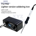 DC12-24V 75W T12-942 Soldering Iron Digital Adjustable Temp Solder Station OLED