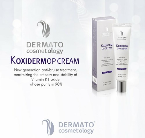 Vitamin K1 Oxiderm Cream Minimizing Appearance Scars, Dark Eye Circles, Varicose - Picture 4 of 6