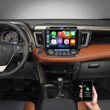 FOR TOYOTA RAV4 2013-2018 32G CARPLAY 10.1" CAR STEREO RADIO ANDROID 12 GPS WIFI