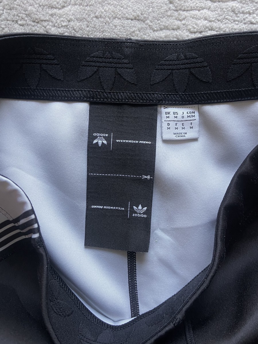 ALEXANDER WANG x ADIDAS⚡️Stripe logo cycling bike shorts