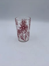 Swanky Swig Juice Glass Red Cornflower