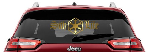 Sith Life Laptop Window Vinyl Decal Sticker - Picture 4 of 6