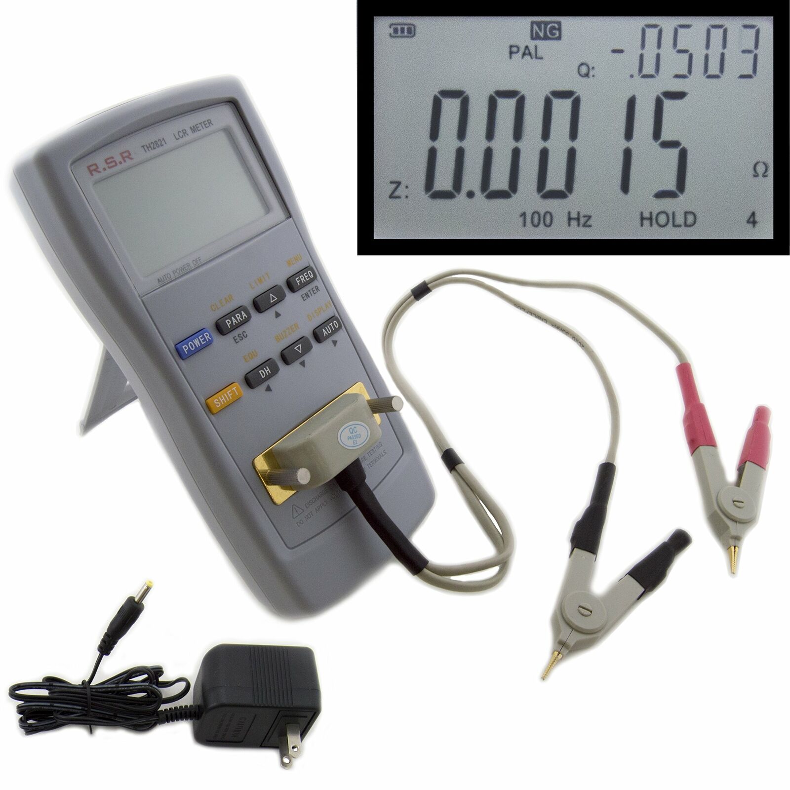 LCR Meter - Test Frequencies: 1KHz Opening Sale price large release sale 120Hz 100Hz Parameters