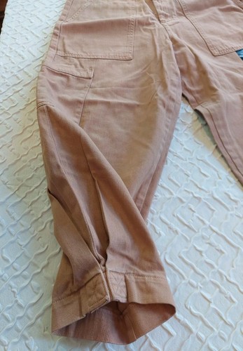 Banana Republic Baggy Pants Capri Womens Beige/Tan Size 6 Petite NWT - Picture 9 of 13