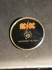 Vintage AC/DC Highway To Hell pin
