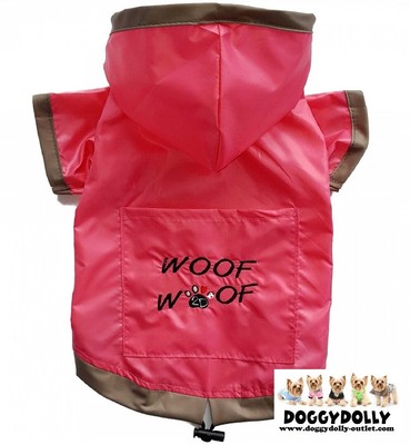 Doggydolly French Bulldog&Mops Hundemantel Regenmantel für