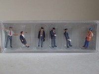 Preiser Bahnpersonal GroßBritannien Gb Uk 10410 H0 1:87 Ovp 6 Fig