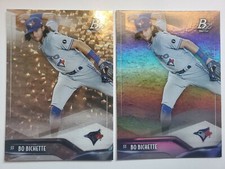 ( 2 ) - 2021 Bowman Platinum Bo Bichette Ice Foil Parallel & Foil Based Card #13