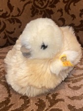 5 Steiff Duck Stuffed Animal Doll Germany Button Ear Vintage German Doll Toy