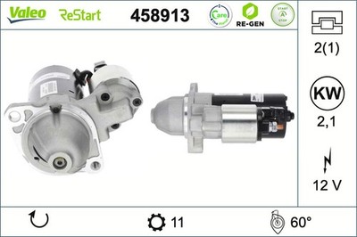 Anlasser Starter VALEO RE-GEN STOP&START - AT 458913 +41.65  Pfand 12V für BMW