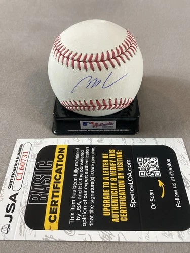 CHICAGO CUBS- SEIYA SUZUKI AUTOGRAPH OFFICIAL MLB BASEBALL JSA CL60731