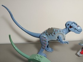 LEGO Dinosaurs 2001 Bundle 6720 6721 7002 T-rex Mosasaurus Dimetrodon