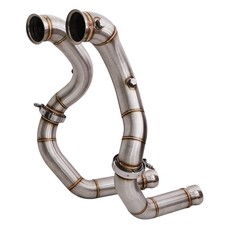 TUYAUX D'ÉCHAPPEMENT DÉCATALYSÉS POUR MERCEDES-BENZ C 63 AMG W205 4.0L V8 14-21