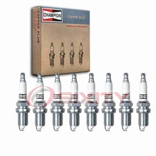 8 pc Champion Copper Plus Spark Plugs for 2007 Chrysler Aspen 4.7L V8 qn