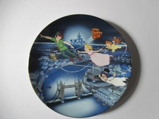 Peter Pan Decorative Plate From the Cartoon Classics Series Pre-Owned.