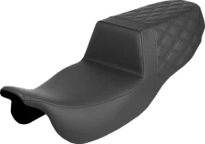 SADDLEMEN Step-Up Fits Seat - Rear Lattice Stitch - FLRT/FLTRT '15-'25