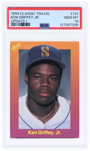 1989 Classic Travel Ken Griffey Jr. Update #131 PSA 10 Rookie RC
