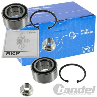 2x SKF RADLAGERSATZ VORNE passend für HONDA CIVIC IV V VI VII CRX III HR-V