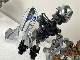 Bionicle Matoran of Metru Nui Lot 8608, 8609, 8610, 8611 | No Discs