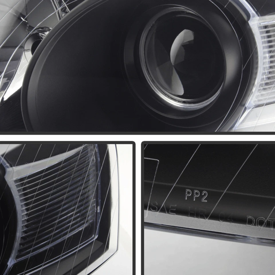 Design Scheinwerfer Set Schwarz für VW Passat B6 3C Limousine Variant 2005–2010 - Bild 3 von 4