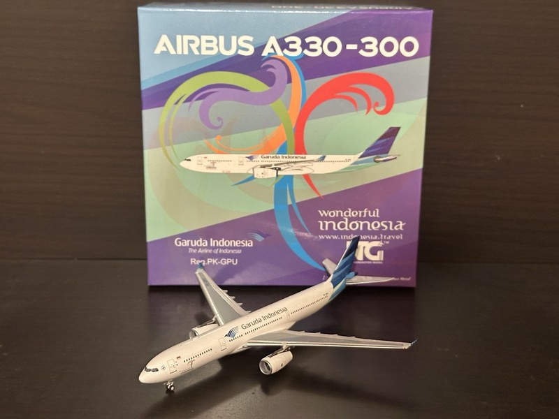 *READ DESC* NG Models 1:400 Garuda Indonesia Airbus A330-200 PK-GPU NG62058