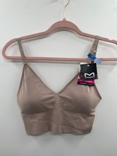 NWT Maidenform Seamless Bralette Bra Women's XL Evening Blush Wireless Pullover