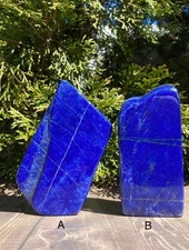 Lapis Lazuli Freeform High Quality Smooth Polished Natural Blue Crystal Gemstone