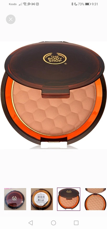 The BODY SHOP HONEY BRONZE COMPACT BRONZER #01 Disc. - Image 3 of 4