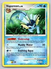 Pokemon Vaporeon 34/111 Rare Rising Rivals HP on eBay