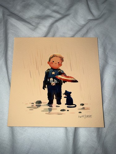 Olly Moss Avengers Pals Limited Edition Phase One x6 - Picture 6 of 7