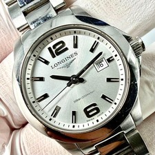 Longines HydroConquest L3.376.4 Watch Battery New Used Authentic