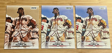 2025 Topps Stadium Club Ronald Acuna Jr Sepia & Base Lot #4 Atlanta Braves