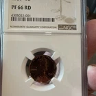 1939 Lincoln Wheat Cent NGC PF66RD Bright Red Mirror Proof New Holder
