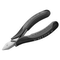 Knipex Esd Elektronik Seitenschneider - Spitzkopf Flachschnitt Ohne Fase 1