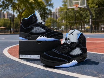 Jordan 5  Black/University Blue  (2026) DD0587-008 Men's Size US 7-12