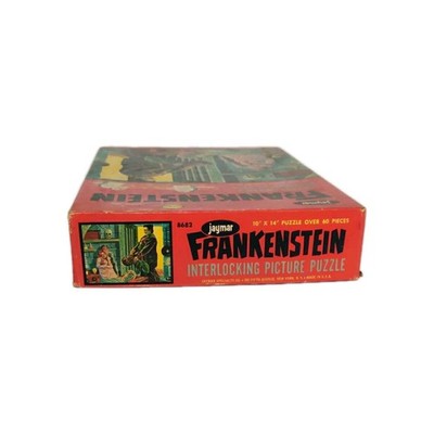 OLD MOUNTAIN TRADMAN BOTANIZE3本セット Vintage 1963 Jaymar Monster Puzzle Frankenstein Wolfman 10