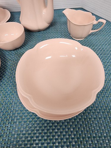 Vintage ROSEDAWN Johnson Bros England Pink Breakfast Set For One -12 pcs Dishes - Picture 3 of 24