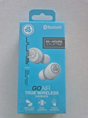 JLab Go Air True-Wireless Earbuds white In-Ear Ohrhörer 