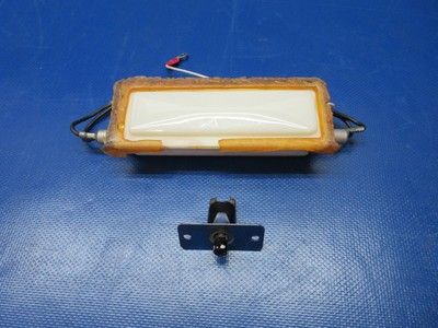 Beech 58 Courtesy Light Lens & Housing w Socket & Switch 58-530202-5 (0325-1348)