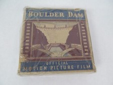 Vintage Movie Film Reel Boulder Dam